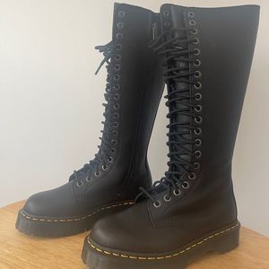 1B60 BEX PISA LEATHER KNEE HIGH BOOTS